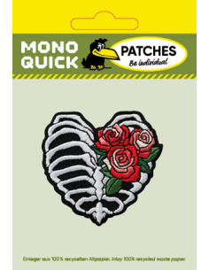 Appliques, Patch, Écusson thermocollant : Squelette avec... 2