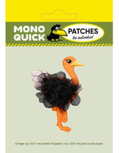 Appliques, Patch, Écusson thermocollant : Autruche avec... 2