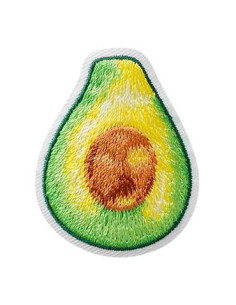 Applicatie, Patch, Strijkapplicatie: Avocado gehalveerd