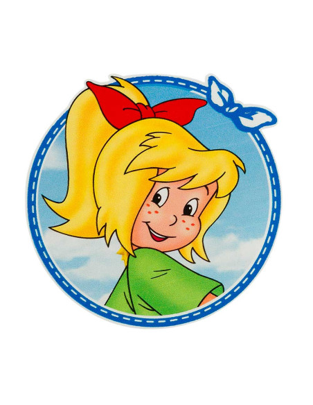 Applikation, Patch, Aufbügler: Bibi Blocksberg© mit Schleife