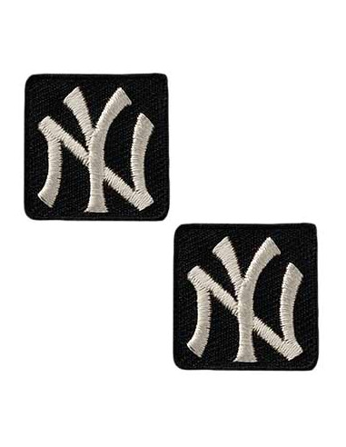 Applicatie, Patch, Strijkapplicatie: NY embleem 2 stuks