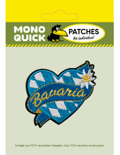 Appliques, Patch, Écusson thermocollant : Cœur de Bavaria 2