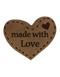 Appliques, Patch, Écusson thermocollant : Made with Love,...