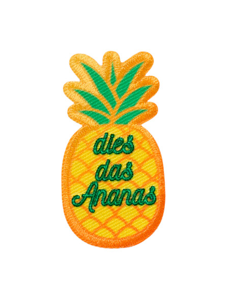 Applicatie, Patch, Strijkapplicatie: Dies das Ananas
