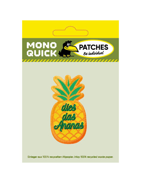 Appliques, Patch, Écusson thermocollant : Dies das Ananas
