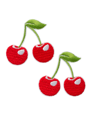 Applicatie, Patch, Strijkapplicatie: Kersenset