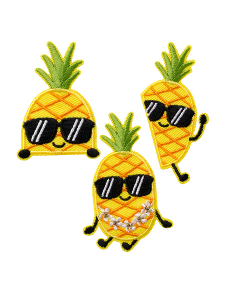Applikation, Patch, Bügelbild: Create Ananas