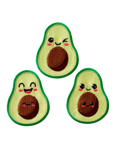 Applikation, Patch, Bügelbild: Create Avocado