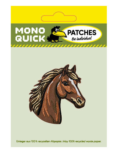 Applikation, Patch, Bügelbild: Recycl-Patch...