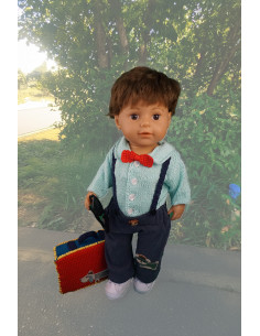 Modèle Kian: Tenue de voyage: pantalon, chemise, noeoeud... 2