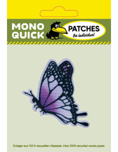 Appliques, Patch, Écusson thermocollant : Papillon lilas 2