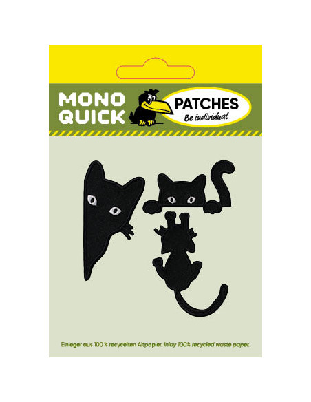 Applikation, Patch, Bügelbild: Create Katzen