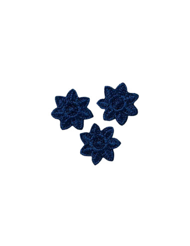 Applicatie, Patch, Strijkapplicatie: 3 sterren, blauw