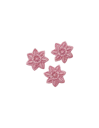 Applicatie, Patch, Strijkapplicatie: 3 sterren, rosé