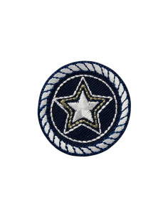 Appliques, Patch, Écusson thermocollant : Cercle avec...