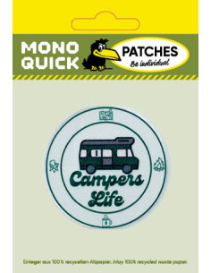 Applikation, Patch, Bügelbild: Campers Life 2