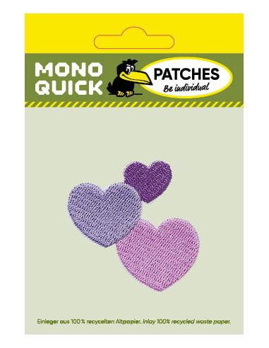 Appliques, Patch, Écusson thermocollant : Cœurs...