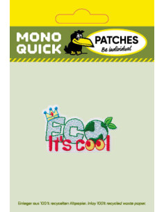 Applikation, Patch, Bügelbild: Recycl-Patch Eco Cool 2
