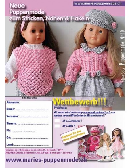 Marie's poppenmode nr 010