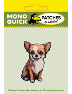 Applikation, Patch, Bügelbild: Hund Chihuahua 2