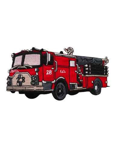 Application, Patch, Repassant: Camion de pompiers