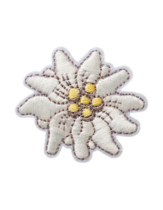 Applikation, Patch, Bügelbild: Edelweiss