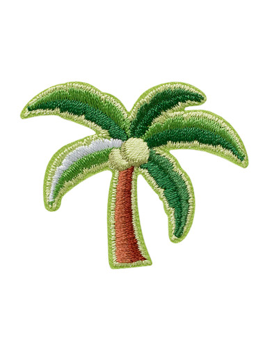 Applikation, Patch, Bügelbild: Palme
