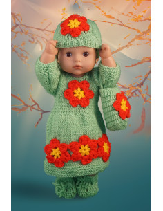 Strickanleitung "Lorina" gedruckt