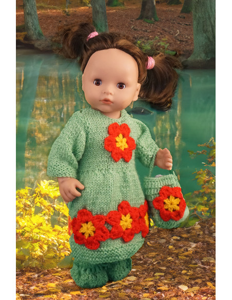 Strickanleitung "Lorina" gedruckt