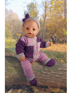 Strickanleitung "Leni" gedruckt