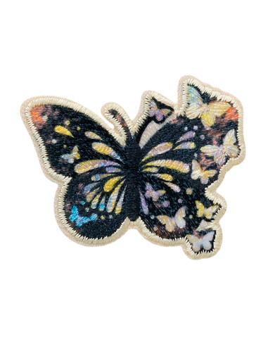 Applikation, Patch, Bügelbild: Schmetterling