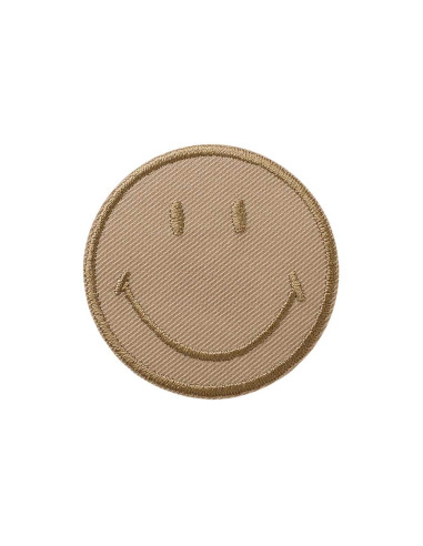 Applikation, Patch, Bügelbild: Smiley© Braun