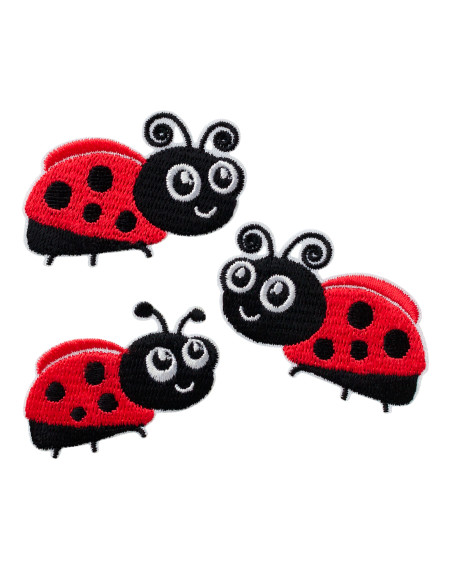 Applicatie, Patch, Strijkapplicatie: Maak lieveheersbeestjes