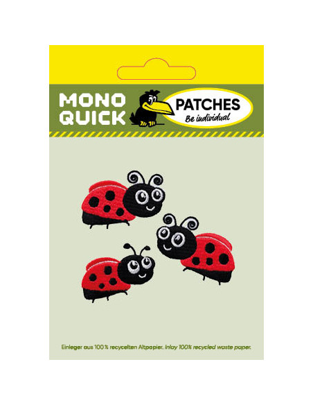 Applikation, Patch, Bügelbild: Create Marienkäfer