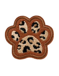 Applikation, Patch, Bügelbild: Pfote Leo