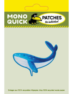 Applicatie, Patch, Strijkapplicatie: walvis 2