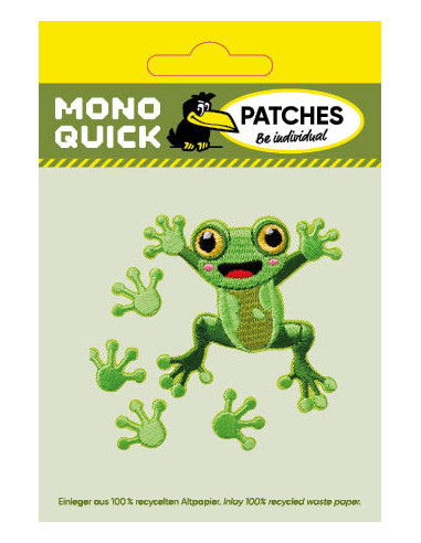 Applikation, Patch, Bügelbild: Create Frosch