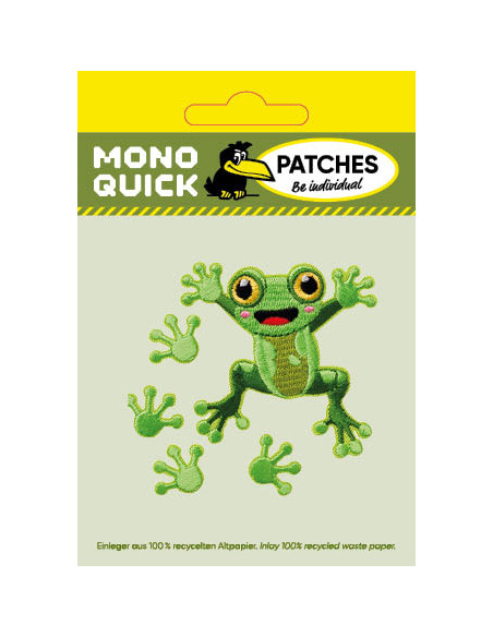 Applikation, Patch, Bügelbild: Create Frosch