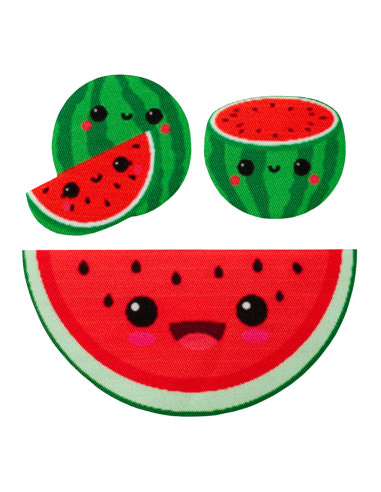 Applikation, Patch, Bügelbild: Create Wassermelone