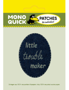 Applikation, Patch, Aufbügler: Jeansflick Trouble Maker... 2