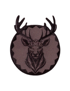 Appliques, Patch, Écusson thermocollant : tête de cerf