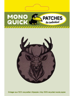 Appliques, Patch, Écusson thermocollant : tête de cerf 2