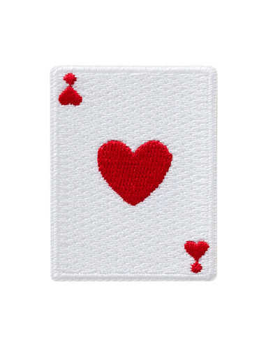 Appliques, Patch, Écusson thermocollant : Carte Cœur