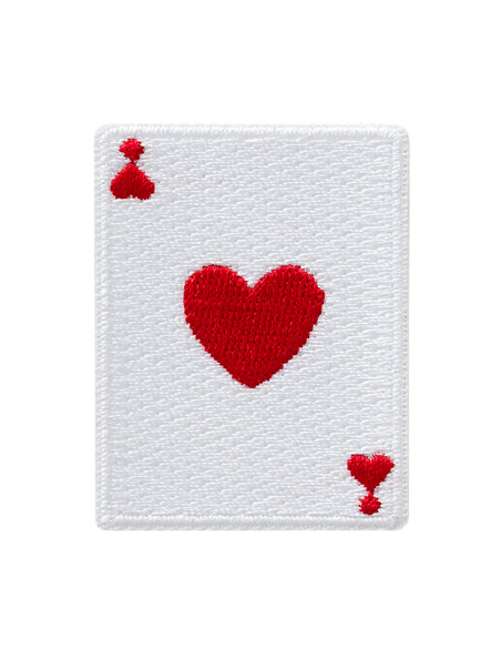 Appliques, Patch, Écusson thermocollant : Carte Cœur
