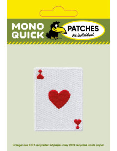 Applicatie, Patch, Strijkapplicatie: Kaart Hart 2