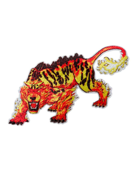 Applikation, Patch, Aufbügler: Schleich Eldrador© Lava Tiger