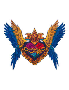 Application, Patch, Repassant : Frida Kahlo© Perroquet