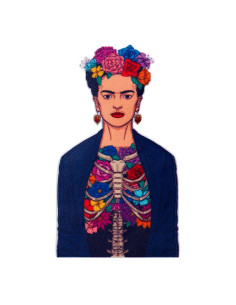 Appliqué, Patch, Iron-on: Frida Kahlo©  Skelet