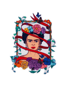 Appliqué, Patch, Iron-on: Frida Kahlo© Kader