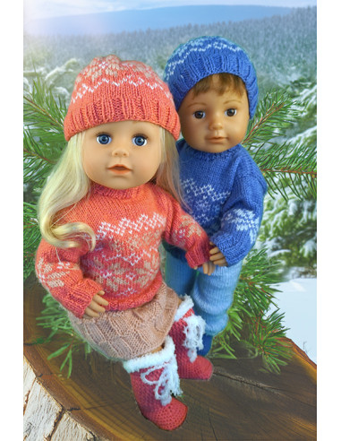 Fiche tricot "Melinda" Imprimées